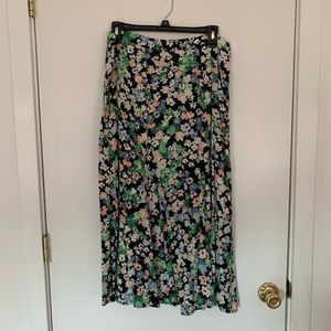 Floral Maxi Skirt